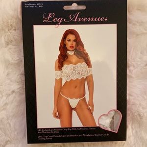 NWT 3 Piece Sexy Lace Lingerie Set